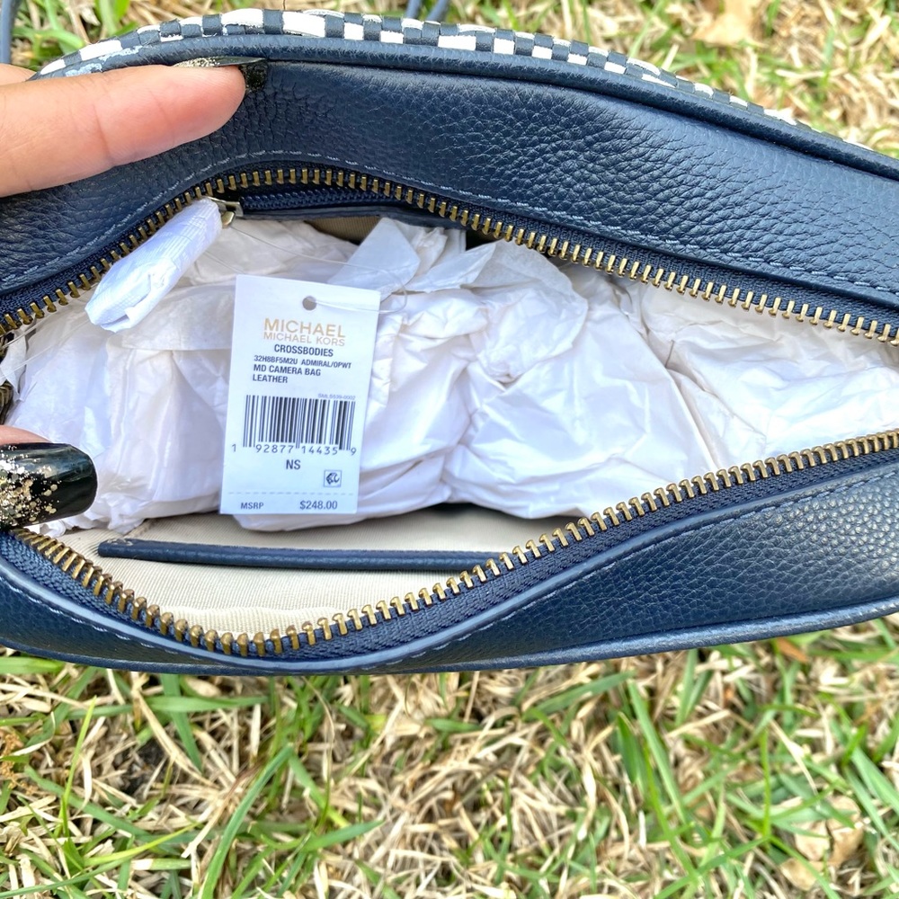 Michael Kors Woven Camera Bag (Minor Scuffing, New Store Return) - Picture 13 of 16